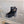 CC Low-Cut Logo Ankle Boots 50mm Black Suede Frabic 464557