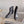 CC Low-Cut Logo Ankle Boots 50mm Black Sheepskin Frabic 464558