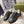 GG ACE GG SUPREME TRAINER BLACK CALFSKIN WITH PATTERNS