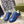 GG ACE GG SUPREME TRAINER AZURE CALFSKIN