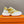 HM Giga 50 Sneaker Sunny Yellow Canvas White Goatskin Orange