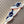 HM Giga 50 Sneaker Blue Canvas White Goatskin Orange