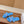 CD Dway Slide Sky Blue Fleece Lining And Canvas Fabric
