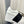 FLATFORM ROCKSTUD UNTITLED SNEAKER IN WHITE MIX BLACK CALFSKIN