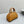 TOP-HANDLE 18 BAG IN CARAMEL BROWN CALFSKIN