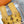 0ran sandal yellow suede goatskin