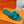 0ran sandal teal blue suede goatskin