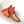 MARELLINI 19 ORANGE EPI GRAINED LEATHER