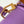 LV Hide & Seek Handbag 21cm Purple Epi Grain Cowhide GHW
