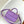LV Hide & Seek Handbag 21cm Purple Epi Grain Cowhide GHW