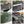 SAINT LOUIS PM BAG 34 IN GREEN MIX BLACK GOYARDINE CANVAS