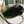 POITIERS CLAIRE-VOIE BAG 24 IN GREY MIX GREEN GOYARDINE CANVAS AND CALFSKIN