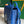 233 BAG 25 IN SAPPHIRE BLUE CALFKIN AND GOYARDINE CANVAS