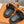 STAR-PATTERNED SANDAL BLACK AND CARAMEL CALFSKIN