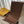 FF 180 CM SCRAF IN CHOCOLATE BROWN CASHMERE AND WOOL