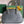 SAINT JEANNE BAG 35 IN GREY GOYARDINE CANVAS AND CALFSKIN
