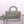 SMALL LADY D-JOY 22 ROCK GRAY LAMBSKIN