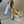 platform pump 12cm with double g silver metalic patent leather