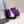 PRA HIGH-HEELED MULES VIOLET SATIN
