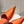 PRA POINTED-TOE MULES BRIGHT ORANGE SATIN