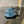 GG VELVET HIGH HEEL SANDALS WITH BEAUTIFUL LOGO DETAILS BLUE SKY