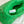 mini jodie 28 green lambskin
