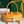 SAINT JEANNE MINI BAG 26 IN YELLOW GOYARDINE CANVAS AND CALFSKIN
