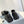 PRA BRUSHED LEATHER MONOLITH LOAFERS BLACK-SILVER BORDER