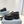 PRA BRUSHED LEATHER MONOLITH LOAFERS BLACK-SILVER BORDER