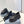 PRA BRUSHED LEATHER MONOLITH LACE-UP LOAFERS BLACK