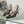 CD 25 Slingback Pump Black Transparent Mesh