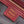 Fend Baguette 27 Bag With FF Motif Burgundy Leather Ghw
