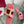 Viv Love Heart Slippers Pink Fetal Cowhide 255203
