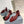 Pra Slingback 40 Square Sole Wine Patent Leather