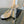 GG CRYSTAL HORSEBIT SANDAL SIVER LAMBSKIN