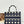 MEDIUM BOOK TOTE 37 BEIGE AND BLUE MACROCANNAGE EMBROIDERY