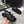 dad sandal black calfskin silver cc