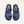 HM Men's Open-toe Sandals Black Rubber Sheepskin 561660
