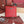 EXTRA POCKET BACKPACK L23.5 IN CINOBER RED CALFSKIN WITH SILVER HARDWARE
