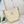 LOCK AND WALK 20 IN CREAM GRAINED CALFSKIN GOLD HARDWARE