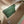 EXTRA BAG L27 IN JUNGLE GREEN SMOOTH CALFSKIN WITH GOLD HARDWARE