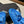 cc dad sandal mule azure blue calfksin