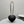 Le Coeur 21cm Black Calfskin Shouder bag