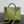 bv small andiamo 25 yellow dark green lambskin