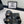 dad sandal mule black white tweed