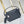 SIDE TRUNK 21 IN BLACK MONOGRAM EMBOSSED CALFSKIN SILVER HARDWARE