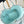 BLOSSOM PM 20 IN SKY BLUE MONOGRAM PERFORATED CALFSKIN