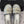 mule sandal white tweed silver metalic calfskin