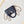 cc 24a nano 19cm kelly shopper bag navy blue lambskin