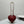 le coeur 21cm burgunfy calfskin shouder bag